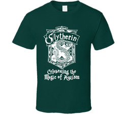 Hp Slytherin Celebrating The Magic Of Autism T Shirt Hp Slytherin Celebrating The Magic Of Autism T Shirt