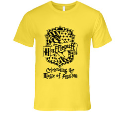 Hp Hufflepuff Celebrating The Magic Of Autism T Shirt Hp Hufflepuff Celebrating The Magic Of Autism T Shirt