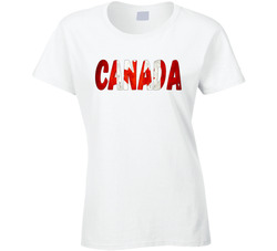 Canada (distressed Flag) (light Colours) T Shirt Canada (distressed Flag) (light Colours) T Shirt