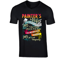 Painter's Wife (alt) Back T Shirt