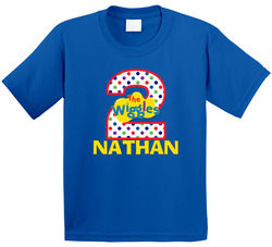 Wiggles Birthday Child T Shirt