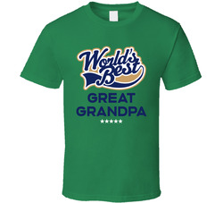World's Best Great Grandpa T Shirt