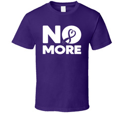 Domestic Violence Awareness - No More - Ajax High School Run Fundraiser T Shirt