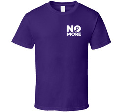 Domestic Violence Awareness - No More - Ajax High School Run Fundraiser T Shirt