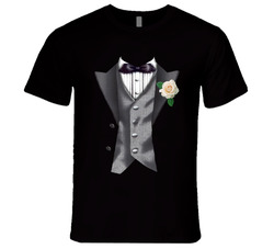Silver Fox Tuxedo T Shirt