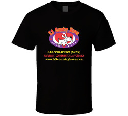K9 Country Haven (back) T Shirt
