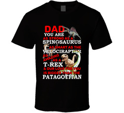 Dinosaur Dad T Shirt
