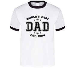 World's Best Dad 2014 T Shirt
