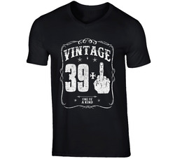 39 Plus 1 Finger Birthday T Shirt