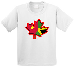 Vietnamese Jamaican Canadian T Shirt