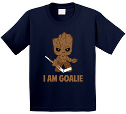 Groot Guardians Of The Galaxy I Am Goalie Hockey T Shirt Groot Guardians Of The Galaxy I Am Goalie Hockey T Shirt