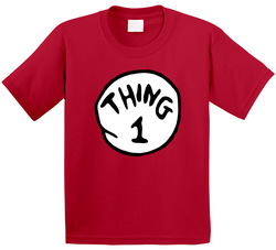 Dr. Seuss Thing 1 T Shirt Dr. Seuss Thing 1 T Shirt