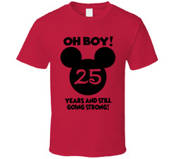 Disney 25th Wedding Anniversary Celebration T Shirt