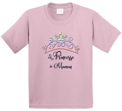 La Princess A Maman Francais French T Shirt