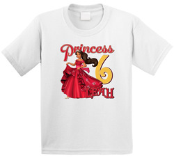 Princess Elena Of Avalor Birthday Name And Age T Shirt Princess Elena Of Avalor Birthday Name And Age T Shirt