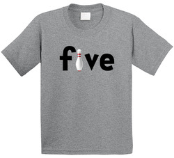 Bowling Birthday Five T Shirt Bowling Birthday Five T Shirt