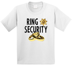 Wedding - Ring Security Officer T Shirt Wedding - Ring Security Officer T Shirt