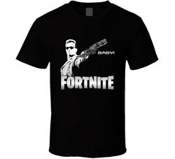 Fortnite Huska La Vista Schwarzenegger Parody T Shirt Fortnite Huska La Vista Schwarzenegger Parody T Shirt