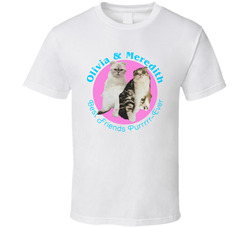Deadpool Cats Olivia And Meredith Best Friends Purrr-ever T Shirt Deadpool Cats Olivia And Meredith Best Friends Purrr-ever T Shirt