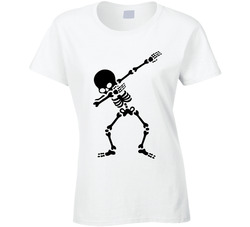 Dab Skeleton (for Light Coloured) T Shirt Dab Skeleton (for Light Coloured) T Shirt
