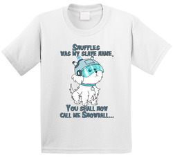 Rick And Morty Snuffles Was My Slave Name Snowball T Shirt Rick And Morty Snuffles Was My Slave Name Snowball T Shirt