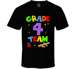 Grade Four 4 Team T Shirt Grade Four 4 Team T Shirt