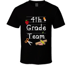 Fourth 4th Grade Team T Shirt Fourth 4th Grade Team T Shirt