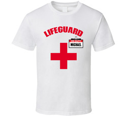 Lifeguard On Duty - Customize With Name T Shirt Lifeguard On Duty - Customize With Name T Shirt
