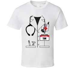 Costume Doctor Dr. Tom T Shirt Costume Doctor Dr. Tom T Shirt
