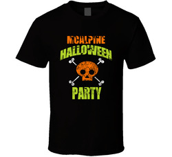 (add Custom Name) Halloween Party T Shirt (add Custom Name) Halloween Party T Shirt