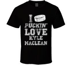 Oshawa Generals I Puckin Love Kyle Maclean T Shirt