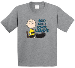 Peanuts Charlie Brown School Starts T Shirt
