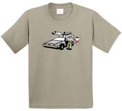 Peanuts Back To The Future Parody T Shirt Peanuts Back To The Future Parody T Shirt