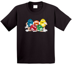 The M And Ms Characters T Shirt