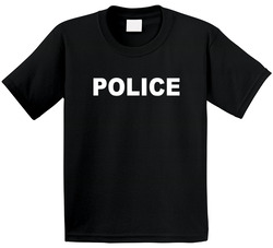 Police (on Back Of Shirt)