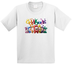 Oddbods Fuse, Newt, Pogo, Bubbles, Jeff, Zee And Slick T Shirt Oddbods Fuse, Newt, Pogo, Bubbles, Jeff, Zee And Slick T Shirt
