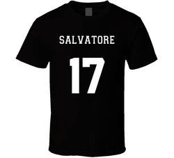 Salvatore 17 Mystic Falls Timberwolves Vampire Diaries T Shirt