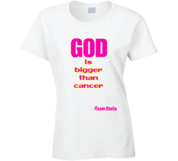 God Is Biggert Than Cancer T Shirt