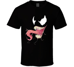Marvel Venom Face Spiderman T Shirt