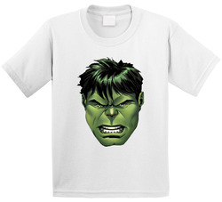 The Incredible Hulk Face T Shirt The Incredible Hulk Face T Shirt