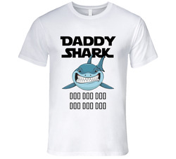 Daddy Shark (for Light) T Shirt