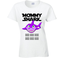 Mommy Shark (for Light) T Shirt