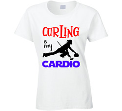 Curling Is My Cardio T Shirt Curling Is My Cardio T Shirt