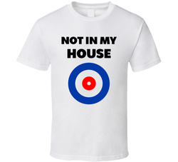 Not In My House Curling T Shirt Not In My House Curling T Shirt