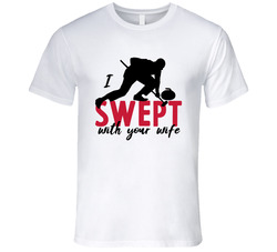 Curling I Swept With Your Wife T Shirt Curling I Swept With Your Wife T Shirt