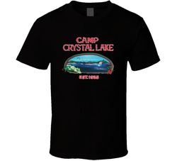 Camp Crystal Lake Friday The 13th T Shirt Camp Crystal Lake Friday The 13th T Shirt