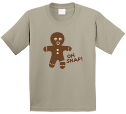 Oh Snap! Christmas Gingerbreadman Funny T Shirt Oh Snap! Christmas Gingerbreadman Funny T Shirt