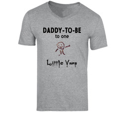 Daddy-to-be To One Little Vamp T Shirt Daddy-to-be To One Little Vamp T Shirt