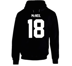 Clarington Warriors (back) Jersey #18 Hoodie Clarington Warriors (back) Jersey #18 Hoodie