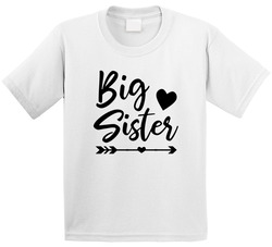 Big Sister Little Brother - Sister T Shirt Big Sister Little Brother - Sister T Shirt